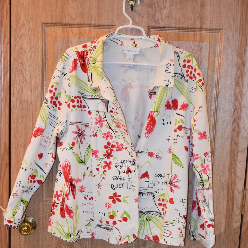 Susan Graver Spring Blazer